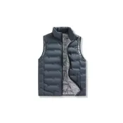 (店+)羽絨棉馬甲背心立領男女防風防寒保暖加厚加絨坎肩無袖春秋冬季外套大碼釣魚石墨烯工作休閒工裝運動簡約商務夾克內膽寬鬆輕量外搭