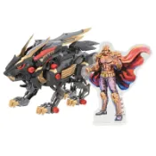 現貨 [特典版] TAKARATOMY 機獸新世紀 ZOIDS 北斗神拳 狂野長牙獅 拉歐黑王號 組裝模型