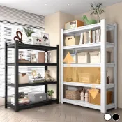 (店+)【菲歐娜】升級加粗加厚全碳鋼收納架 層板可調 置物架 層架 鐵架 洗衣機置物架 儲物架 廚房收納 掛衣收納 縫隙收納櫃 浴室置物架