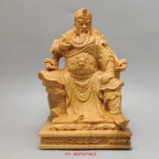 嘉義免運▪工廠批發 崖柏雙面雕 關公擺件 關聖帝君 佛像 擺飾 忠義 關羽 招財避小人 風水擺件 佛手關公像 居家裝飾