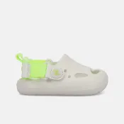 【NEW BALANCE】NB 童鞋 休閒鞋 涼鞋  魔鬼氈 護趾 男童 女童 米白(SYCLGB1-M)