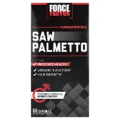 【iHerb】Force Factor, Fundamentals，鋸棕櫚味，60 粒膠囊