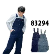 (店+)【Dickies】衝評  Dickies 83294 深藍色 上漿硬挺 連身衣 吊帶褲 牛仔 迪凱思 工作褲 #2503DF