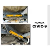 小亞車燈＊新 HONDA CIVIC9 K14 2012- E.SPRING 後下2點式拉桿 後下拉桿