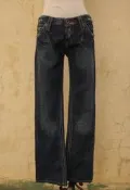 楹 ~ 正品 5th Street 1965 低腰 靴型牛仔褲 size: 27