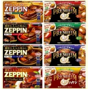 【現貨】日本進口 glico 固力果 ZEPPIN 絕品咖哩 Premium 頂級熟成 甘口 中辛 辛口 燉牛肉 咖哩