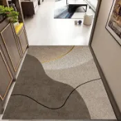 客製化 入戶門地墊絲圈可裁剪耐臟免洗高級感門口進門墊子家用大門腳墊