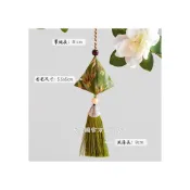(店+)艾草香包(竹林圖案流蘇款)*1包
