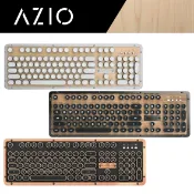 AZIO RETRO CLASSIC ELWOOD BT 核桃木復古打字機 注音鍵盤 藍芽無線 官方授權旗艦店