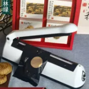 轉機商店 【手壓式封口】熱縮膜封口機 咖啡掛耳濾紙封口機 塑封機 密封器 包裝機 小型家用 零食包裝 手壓式操作 簡易耐用 防潮保鮮