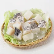 魚華得水產 龍膽石斑魚頭切丁(300g/包)
