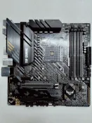 三和電腦配件店 華碩TUF GAMING B450M-PRO S主板 電競主機板 AM4腳位 拆機良品 功能正常 附擋板 支援RGB
