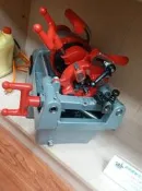  手提半自動車牙機~最大一英吋台灣電動工具店面保固一年(通用REX)宇田電動工具五金批發
