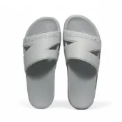 (店+)【NEW BALANCE】NEW BALANCE 拖鞋 NB 灰色 防水 運動拖鞋 男 SUF20SL1