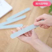 美甲拋光條海綿拋亮搓條超亮雙面指甲打蠟條指甲挫條打磨修甲工具