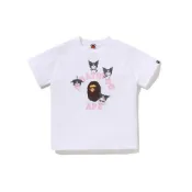 A BATHING APE SANRIO BABY MILO 酷洛米 兒童 童裝 短袖 白 短T 1M23310902