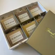 MmSoap - 手工皂禮盒6入 / 4入裝（空盒含提袋）｜春節禮盒｜年終禮盒｜生日禮盒｜中秋禮盒｜聖誕禮盒｜情人節禮盒
