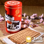 【黑師傅】捲心酥-巧克力 牛奶 草莓 花生 黑糖 咖啡 鳳梨百香 楊枝甘露 榛果巧克力 北海道 檸檬口味 開心果 杜拜巧