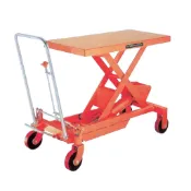 手動油壓升降台車-載重：500Kg 揚升最高高度900mm(LT-500)