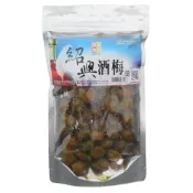 (店+)【寶島蜜見】紹興酒風味梅 230公克 全素 梅子蜜餞 紹興酒風味