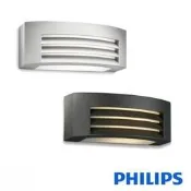 【lighting168】PHILIPS飛利浦戶外系列立方形壁燈 17105(灰/燻灰) 兩色可選