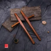 青岡木雙拐 浮萍拐武術雙拐子 T型拐棍