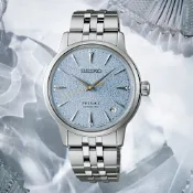 SEIKO 精工 Presage Cocktail Time Frozen Skydiving 鑽石機械腕錶-34mm 4R35-06S0B.SRPL61J1_SK040