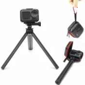 協貿國際日用品生活11館 DJI大疆Osmo Action運動相機配件鋁合金三腳架固自拍桿迷你收納包