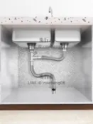 壁貼 櫥柜水槽下的防潮墊紙鋪柜紙廚柜里面防水防霉翻新錫箔紙自粘【步行者戶外生活館】