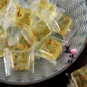 ✨台灣有貨✨免運✨【零食部落】獨立包裝水晶桂花糕 茉莉花糕500g/250g美味可口軟糖糖果零食