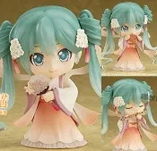 LE購✨初音未來  GSC限定 539 Q版 黏土人 初音 中秋明月 港版  可動