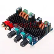 TPA3116 2.1數字擴大機板 / 2.1聲道 50W+50W+100W（低音）完成品
