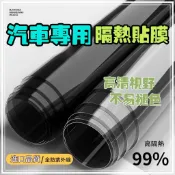 汽車全車車窗防曬隔熱紙 自黏式玻璃防爆太陽膜 轎車貨車全車前後側窗隱私遮光貼 高遮光耐候耐用車窗貼膜