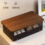 檯面抽拉式置物架⭐咖啡機置物架 櫃下置物架 咖啡器具收納 亞克力收納架 水杯置物架 馬克杯收納架 防塵杯架 茶包架
