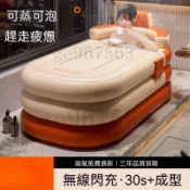 台灣公司貨-附發票 嬰兒童充氣游泳池 家用加厚寶寶水池 大人小孩洗澡桶 嬰幼兒海洋球池 超大兒童洗澡盆 大號塑膠折疊浴桶