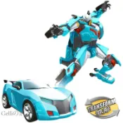 gelli TOBOT機器戰士兄弟人男孩金剛艾斯x威克y汽車機甲車神合體 正版授權 超能版 變形機器人戰士 金剛