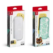 [全新買到賺到]NS Switch lite 白灰色 動物森友會 收納包 原廠 主機包 攜帶包