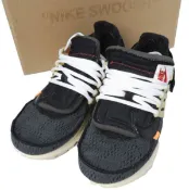 【DOKODEMO】NIKE x OFF WHITE 聯名款 THE 10 AIR PRESTO AA3830-001 US9 (27cm) 黑色/黑色-棉布色運動鞋/鞋 [二手] [NIKE × OFF WHITE]