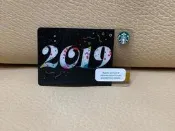 2018 菲律賓 星巴克 STARBUCKS 2019 限量 隨行卡 儲值卡 星巴克卡 卡片 收藏