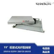【滿額免運】機架式光纖跳線接續盒機櫃終端配線架19寸1U收容箱ODF箱光纜