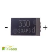 (ic995) PANASONIC 鉭電容 330uF 2.5V ±20% 鉭質電容 全新品 壹包1入 #6408