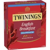 Twinings English Breakfast Decaffeinated tea 英式早餐茶包無咖啡因 80 包