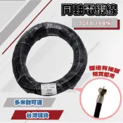 同軸電纜 5CFB 168編 1~15米 數位電視線 電視線 第四台訊號線 加強隔離抗干擾 抗氧化 第四台訊號線 含稅