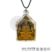 【亞澈信仰】魅力坤平古曼童 金身版 2567 龍婆年 雙聖彿牌 古曼童 坤平將軍 防水殼配戴 南傳聖物 泰國彿牌 金佛童