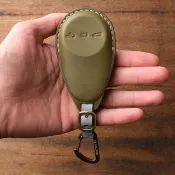 茶皮 LUXGEN N7 FOXTRON BRIA 納智捷汽車鑰匙皮套【客製化】