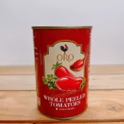 ORO 義大利去皮整顆番茄 400g 超取、店到店一單最多6罐