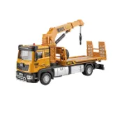 淘好物百貨店 【金屬材質】兒童拖車玩具 聲光效果 合金車工程机械 貨櫃車 道路救援車 男孩玩具車 浴室廚房門後通用