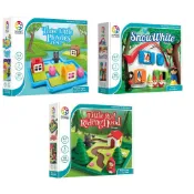 SMART GAMES 白雪公主 三隻小豬 小紅帽 4-7歲 桌遊 信誼 和誼 上誼 童話系列 小紅帽 睡美人