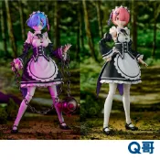 角川 Re:從零開始的異世界生活 PLASTIC MODEL SERIES 拉姆 雷姆 DX Ver. 可動 公仔 模型