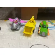 二手🌍PAW PATROL 汪汪隊立大功 水行狗狗合金車輛組 天天 灰灰 小礫